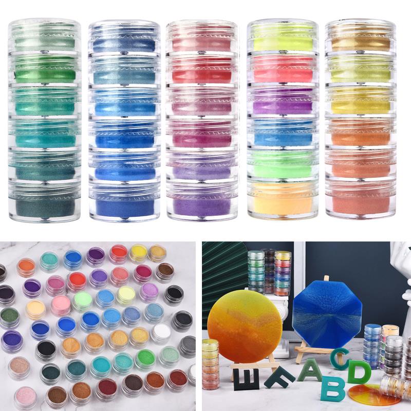 Resin Pigment Set - 6 Colors/Set Pearlescent Powder Resin Pigment