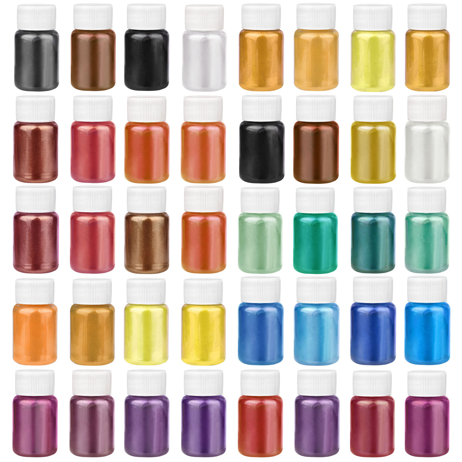 4 Colors/Set Pearlescent Powde - Resin Pigment Set ulasan dan harga