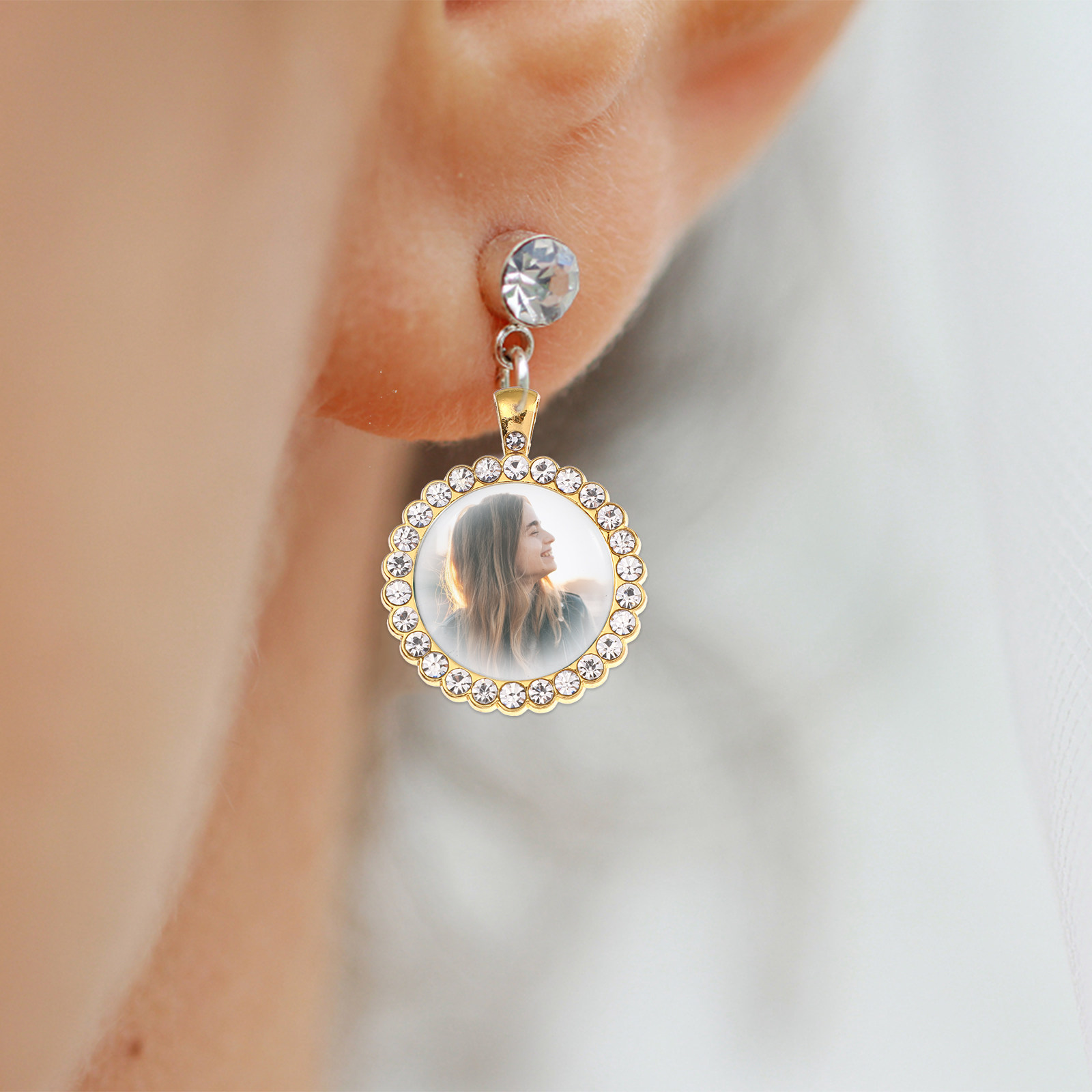 40Pcs Alloy Earring Setting Tr - Resin Crafts Diy ulasan dan harga