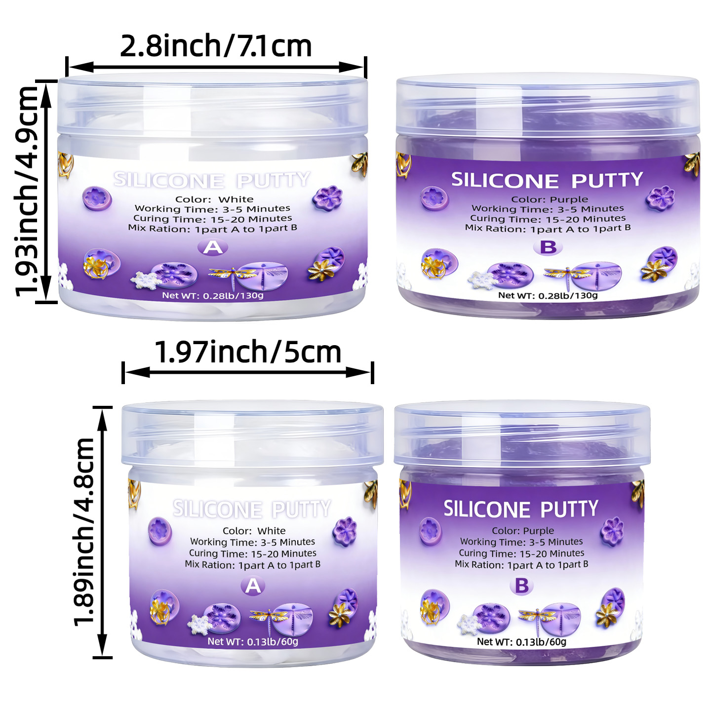 Silicone Putty - Flexible Sili - Resin Craft Kit ulasan dan harga
