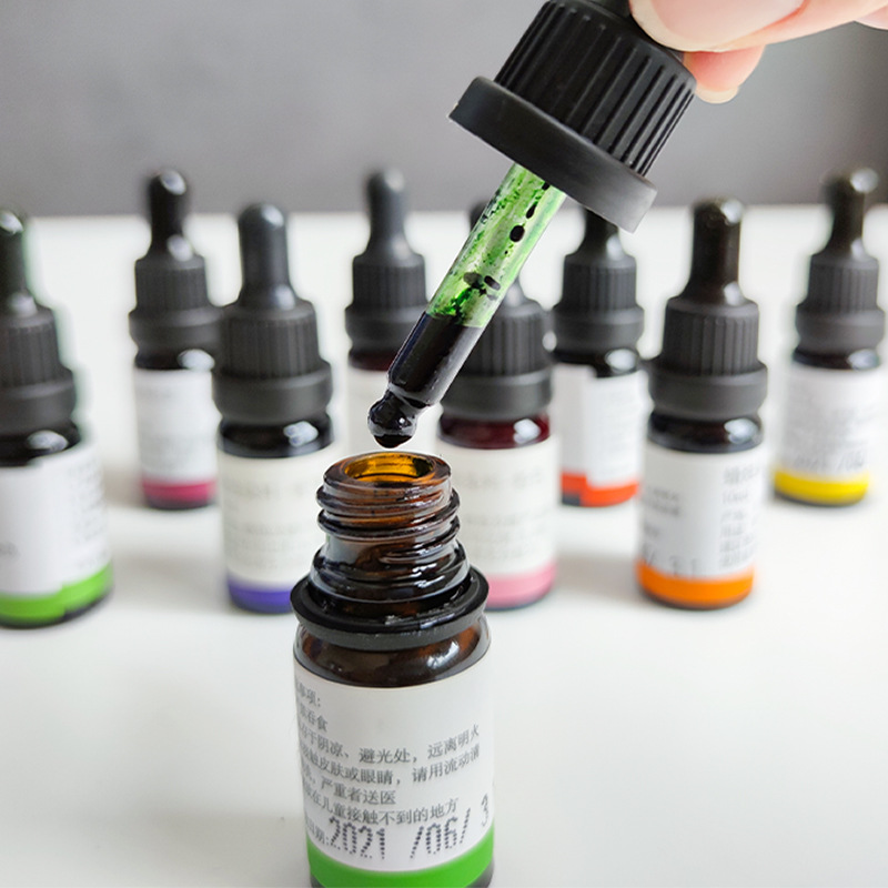 10ml Liquid Candle Dye High Co - Resin Pigment Set ulasan dan harga