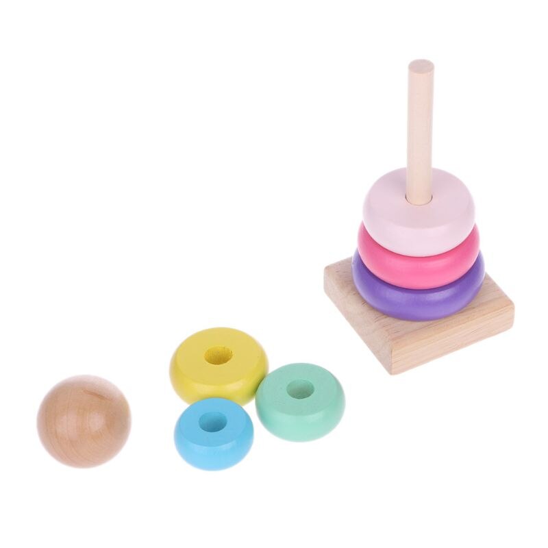 Children Rainbow Tower Ferrule - Wood Ring Blank ulasan dan harga