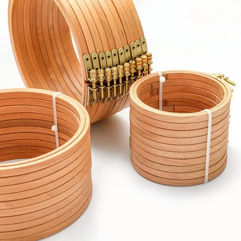 High Quality Beech Wood Embroi - Wood Ring Blank ulasan dan harga