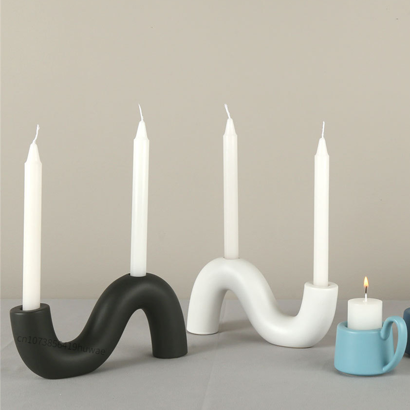 S/M/L/U-Shape Candle Holder Si - Serving Tray Mold ulasan dan harga