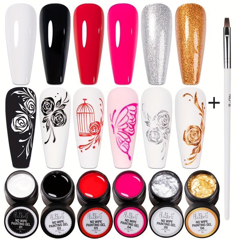 AWStorG 7Pcs/Set Not Flowing 4 - Resin Glitter Pack ulasan dan harga