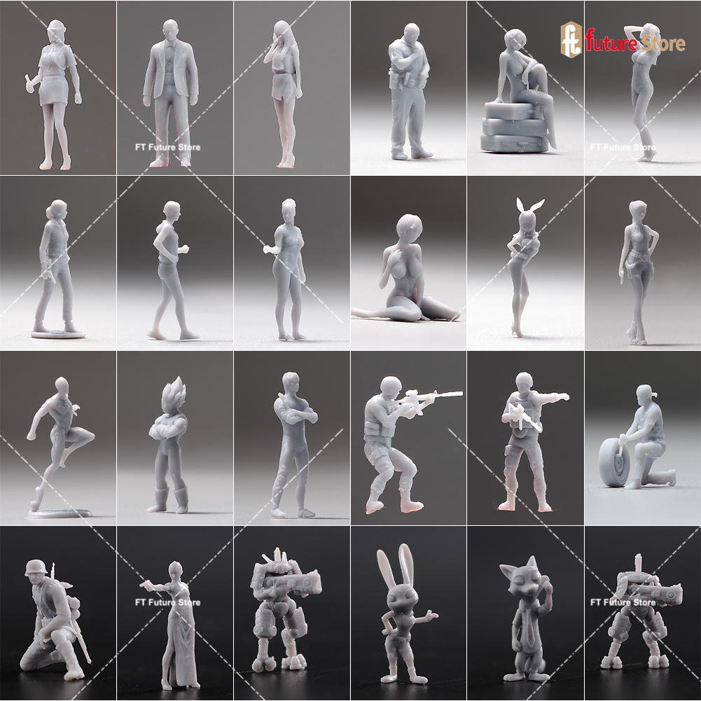 DIY Blind Box 5/10 Pcs/Set Unp - Resin Craft Kit ulasan dan harga