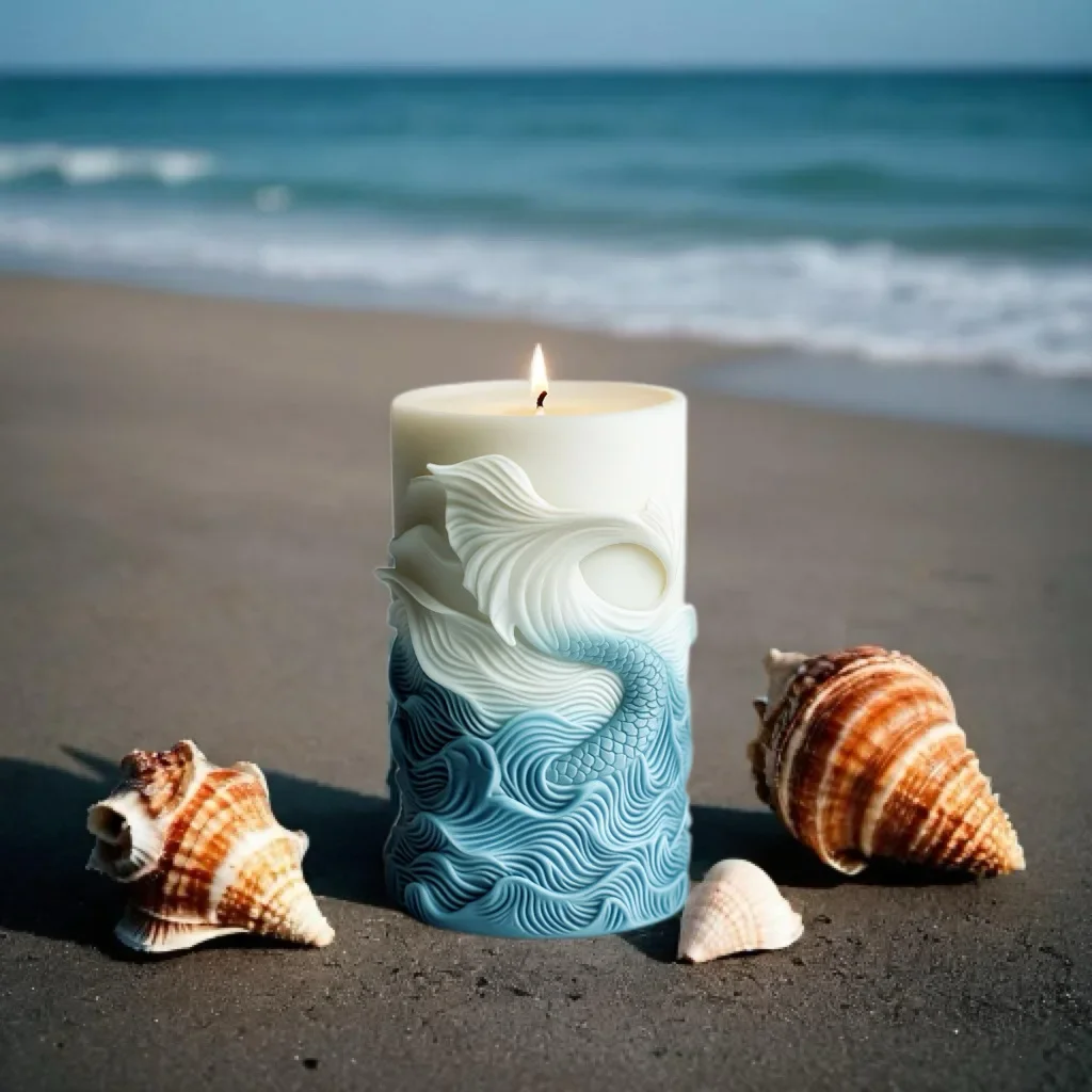 DIY ocean wave foam cylindrica - Resin Ocean Wave Mold ulasan dan harga